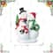 Glitzhome® 10.25" Christmas Resin Snowman Family Table Decor
